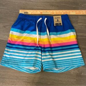 New $69 chubbies men swim trunks medium